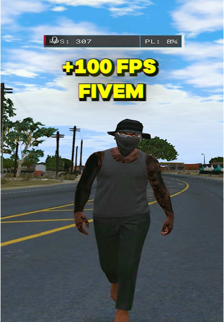 Como otimizar seu fivem +100 FPS 😱 #fyp #foryoupage #metropolegg #fivem #gta5 #paulinholoko 