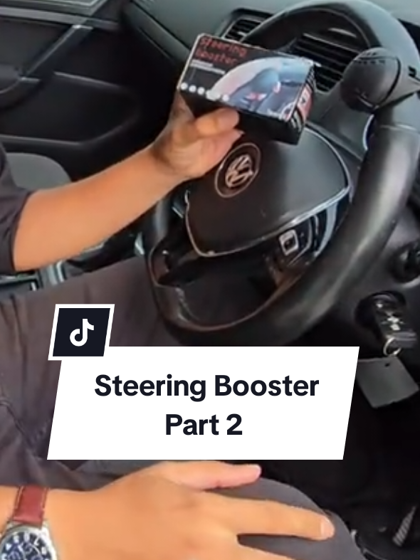 Handling lebih senang dengan steering booster. #steeringkereta #steering #steeringbooster #caraccessories #barangkereta #aksesorikereta 