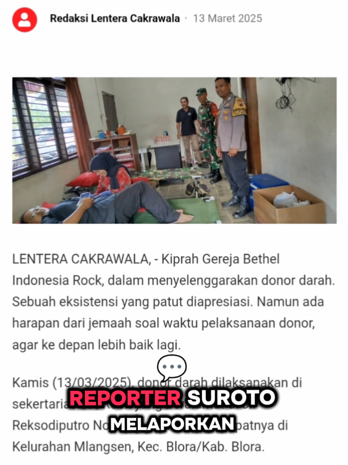 Lentera Cakrawala melaporkan  #beritablora #viralvideo #infoblora #blora #bloramustika #blora24jam #bloraupdates #jawatengah #indonesia 