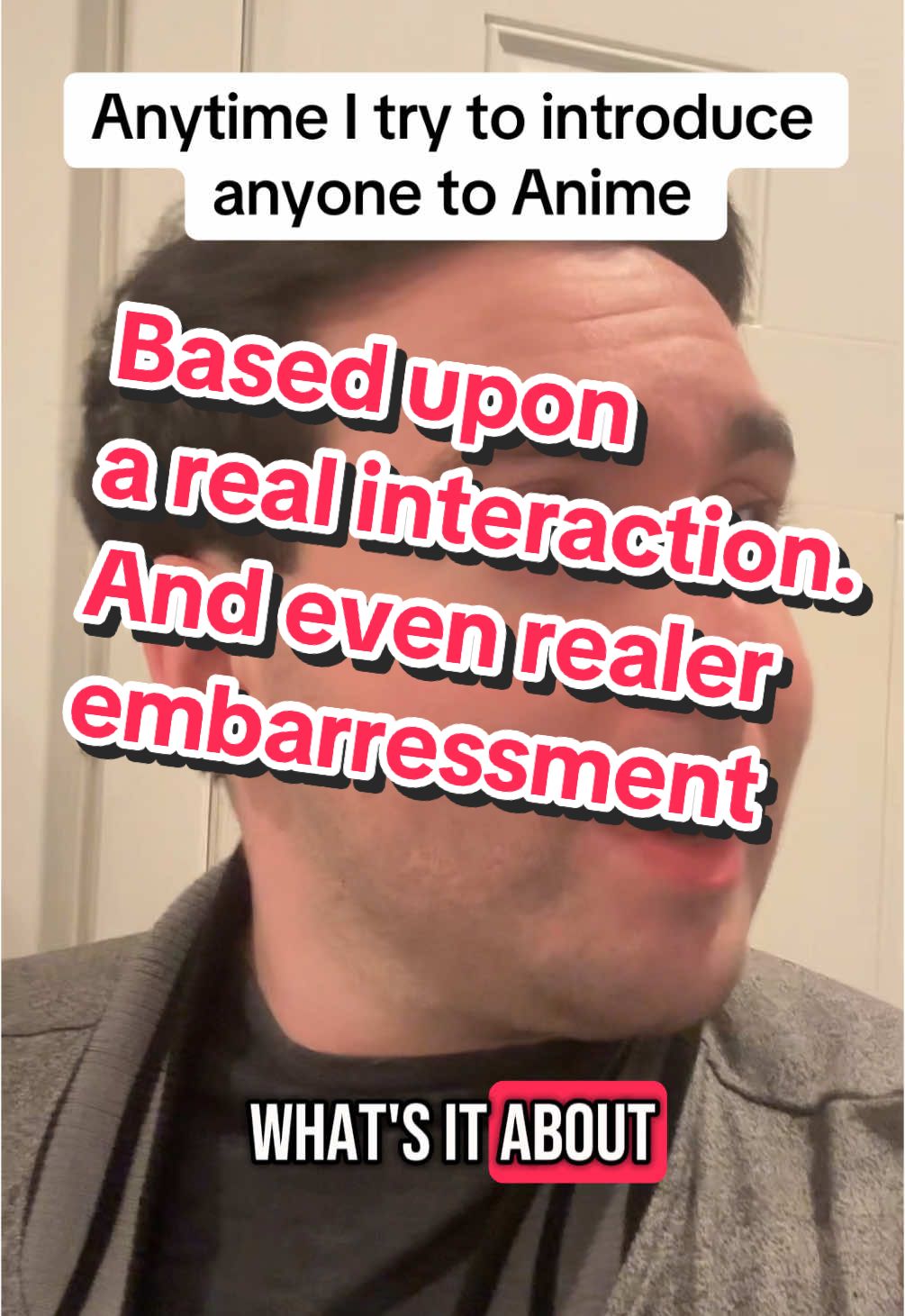 Based upon a real interaction and even realer embarrassment #fyp #weebs #otaku #anime #animetiktok #animefyp 