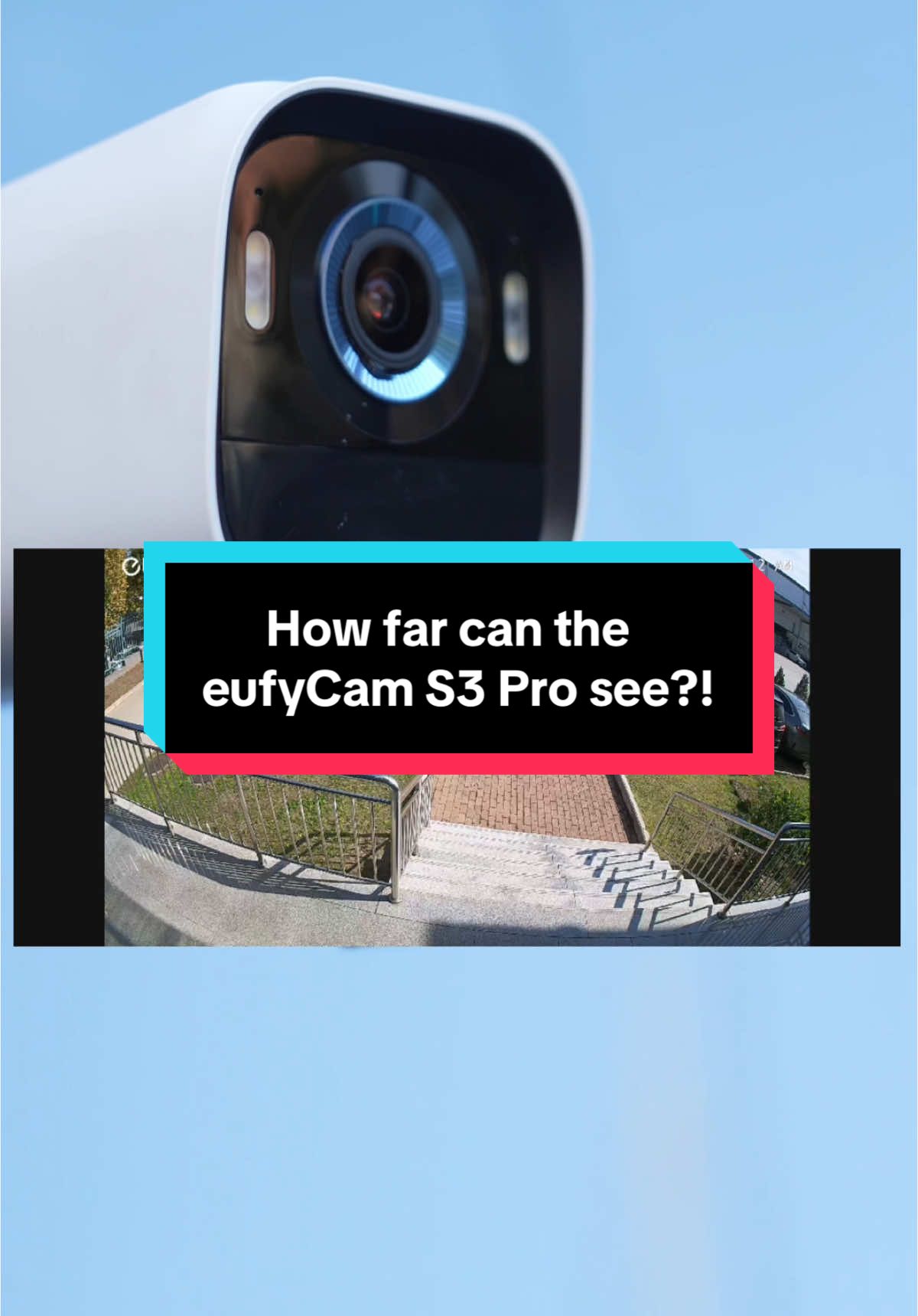 This camera doesn’t miss a thing…📹🏡 #fy #fyp #eufy #tiktokshop #musthave #springtok #Tech #security #securitycamera #camera #s3pro #solarpower #eufysolar 