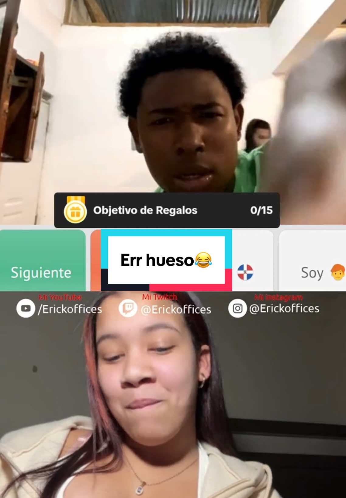 Errr huesooo😂 #ometv #videoviral #Dominican #bromas 