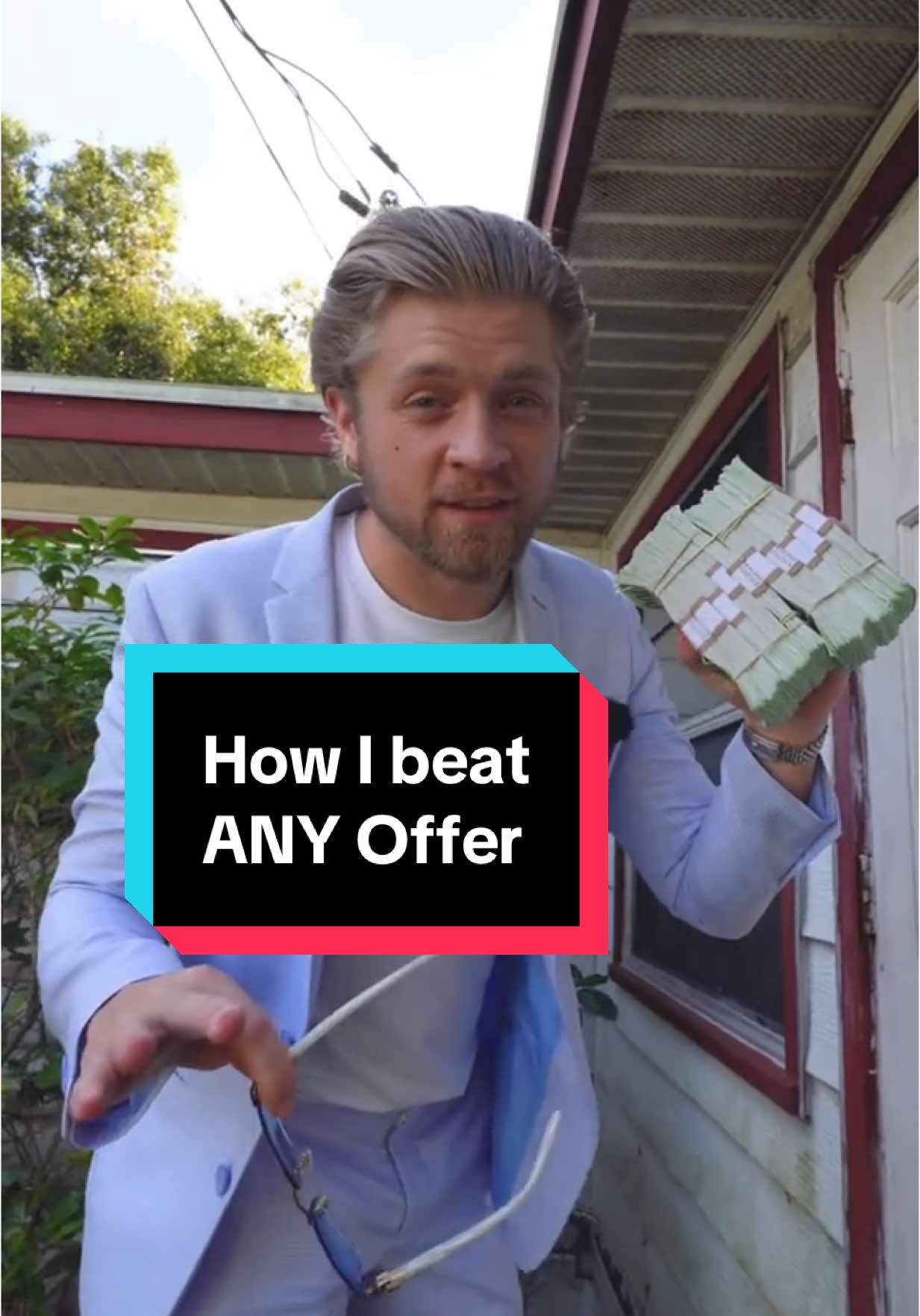 I’ll beat any offer! If you want the best cash offer on your home, HMU! 💰