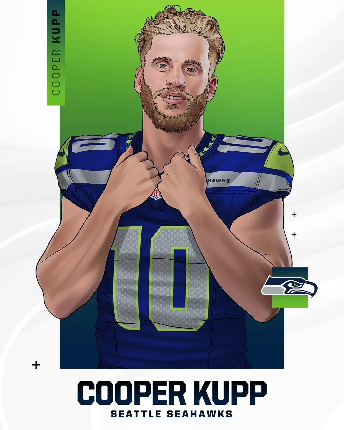 homecoming for #cooperkupp ❤️ #nfl #seattleseahawks #nflfreeagency 