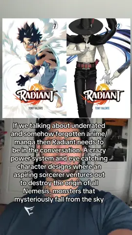 If only the chapters didn’t drop so randomly #animefypシ #radiantanime #sethradiant #underratedanime #kagerecommendations #animerecommendation #mangarecommendation #radiant 