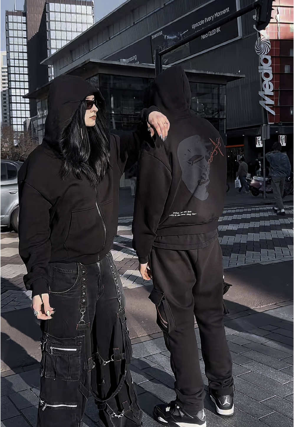 GO TO THE STORE 🖤🖤#onlyoutcasts #outcast #goth #gothicfashion #fy #gothgirl #living #in #two #worlds #rockstar #paparazzi #dark 