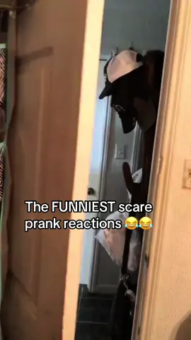 How his head go back so far?? It basically touched his back 😭😭😭 #scarecam #scared #pranks #reaction #trending #fyp #viral #hilarious #funny #compilation