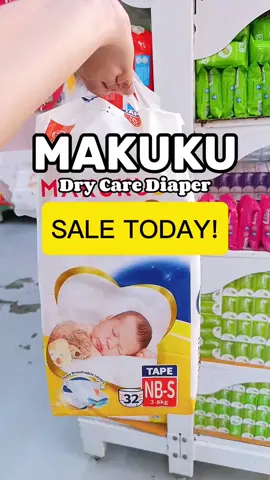MAKUKU DRY CARE DIAPER for babies Buy yours now! Click the yellow basket below to order.💛 #makuku #makukudiapers #fyp #fypシ゚ #fypage 