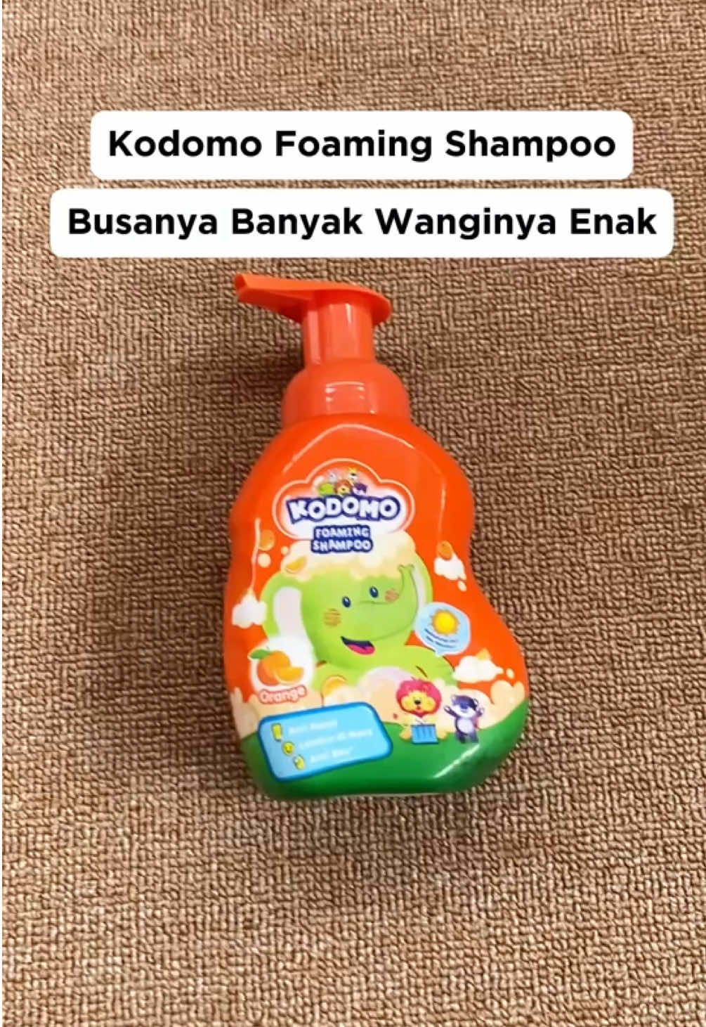 Bikin mandi anak jadi seru pakai kodomo #kodomofoamingshampo #shampookodomo #kodomoshampo 