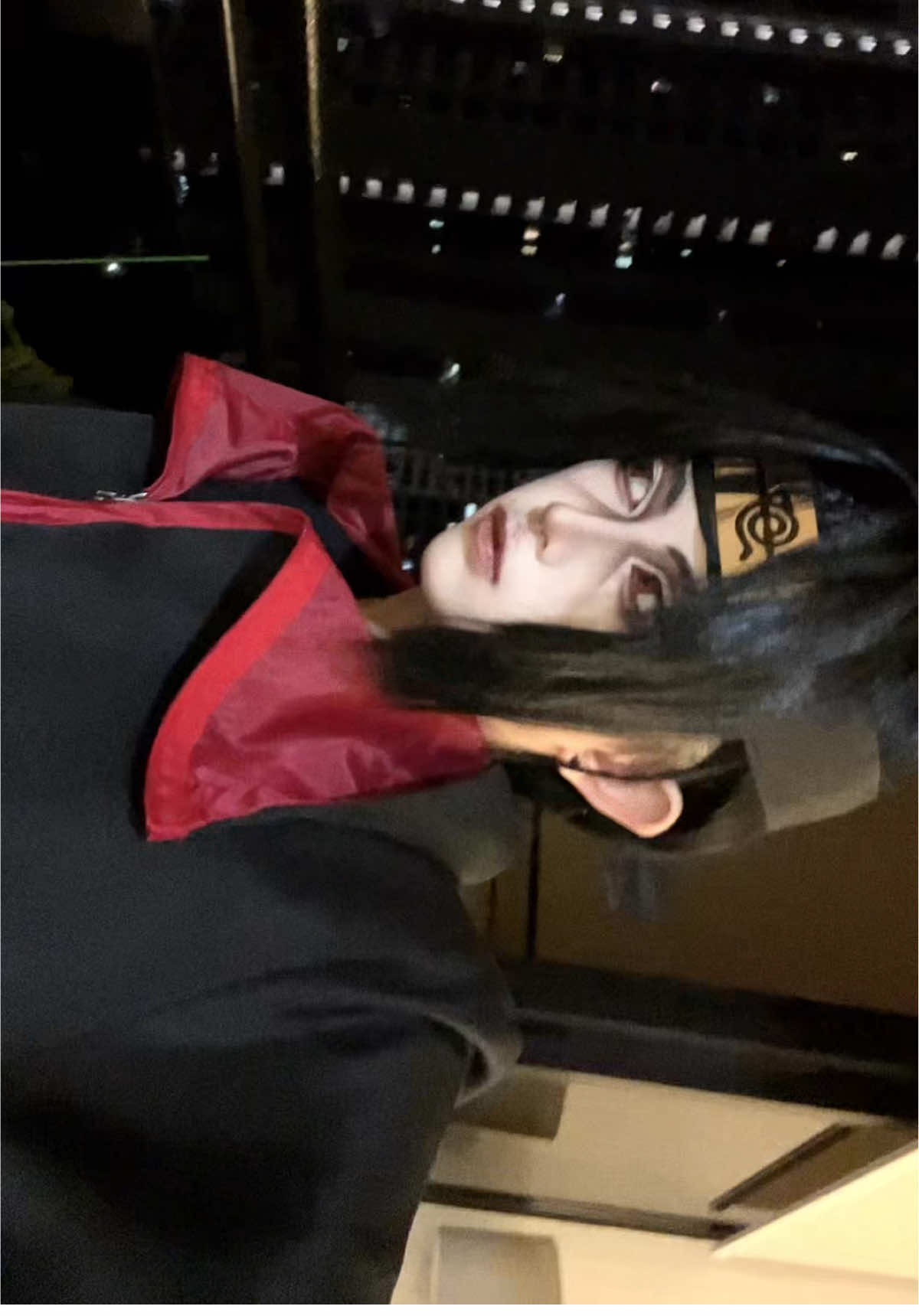 bro has been cooking since age 0 #itachi #cosplay #イタチ #narutoshippuden #fyp #makeup #cosplaytransition #transition 