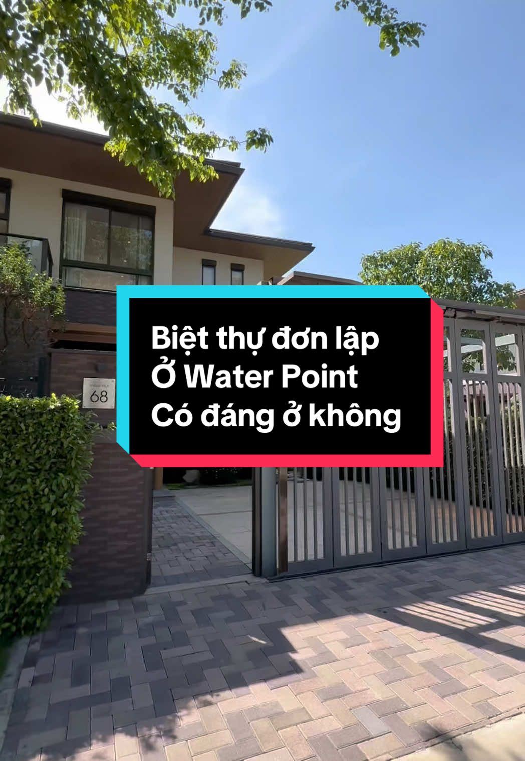 Biệt thự đơn lập ở Water Point đằng cấp sang trọng , chính sánh tháng 4 siêu tốt ❤️ #waterpoint #waterpointnamlong #waterpointbenluc #benluclongan #namlonggroup #nhaphovuonwaterpoint #lahome #nhapho1tret2lau #bietthusonglap #bietthudonlap #bietthusanvuon #nhapho1tret1lau #xuhuong #xuhuongtiktok 