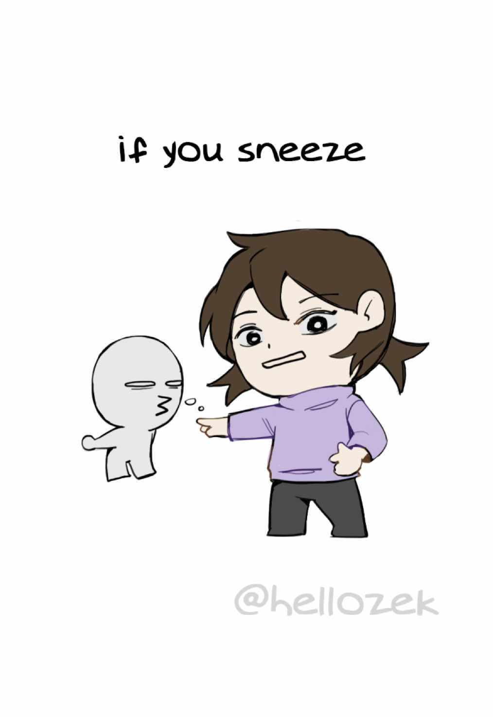 At least be grateful🤌🏻 #foryou #meme #silly #animation #quotes #sneeze #silly 