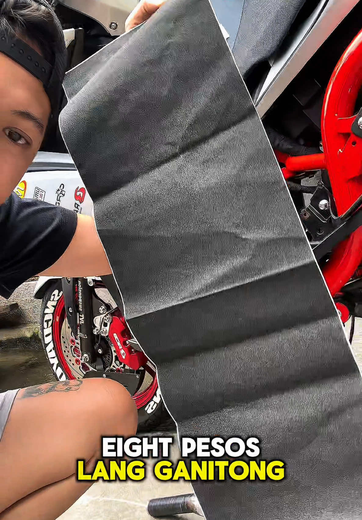 Replying to @cpx DIY Liha Footboard Mattings!😎 Napaka-linis tignan💯 #SinceDayOne #BoysOfAerox #fyp #aeroxmodifikasi #Michelin #creatorsearchinsights #CardinalsRacingPH 