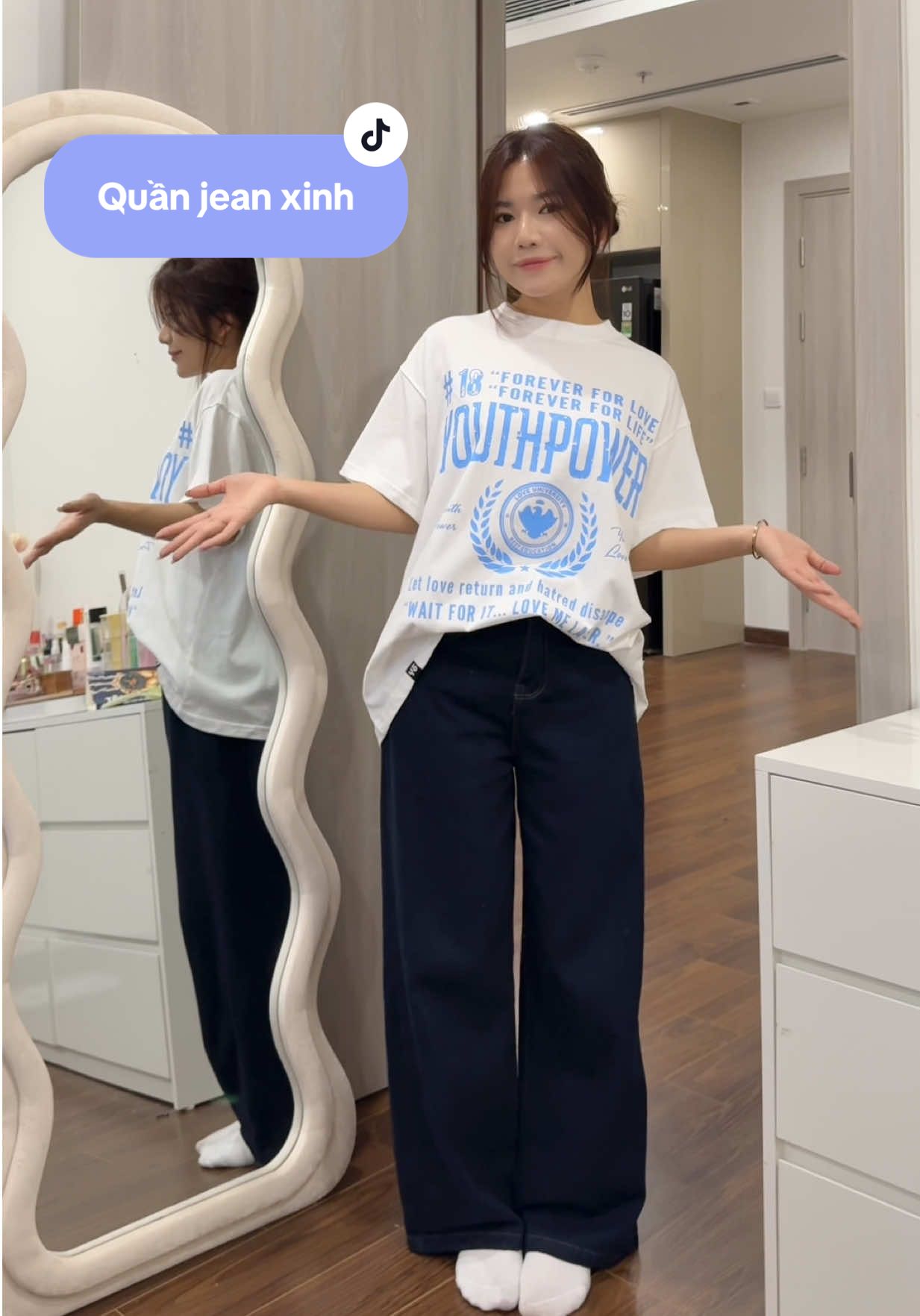 Lần nào mặc cũng có người khen form quần đẹp hehe #conghuongtunek #xuhuong #foryou 