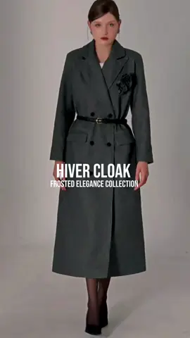 Hiver Cloak | FROSTED ELEGANCE COLLECTION by XIPI #xuhuong #fyp #fashion #OOTD #outfit #hivercloak #winterfashion #xipi #newcollection