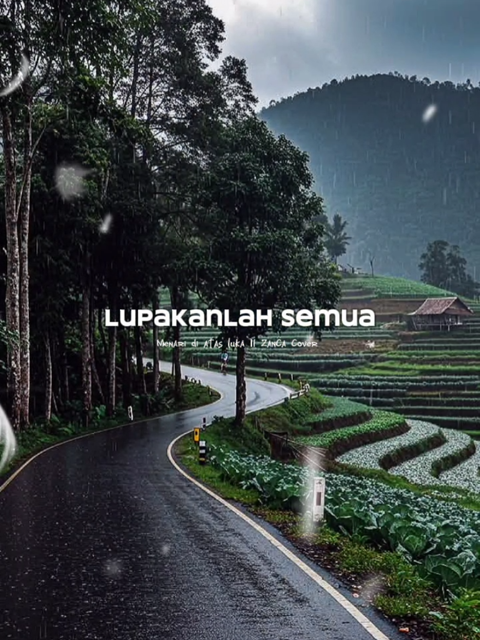 MENARI DI ATAS LUKA - ZANCA COVER 🥺🥺🥺#liriklagu #overlay #templatecapcut #CapCut #fyp 