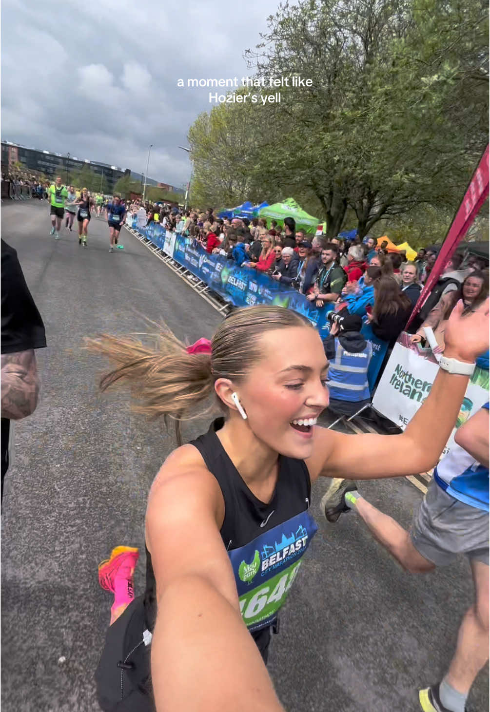 completing your first ever marathon when you never thought you’d be able to run a 5k is a real Hozier’s yell moment 🥺
