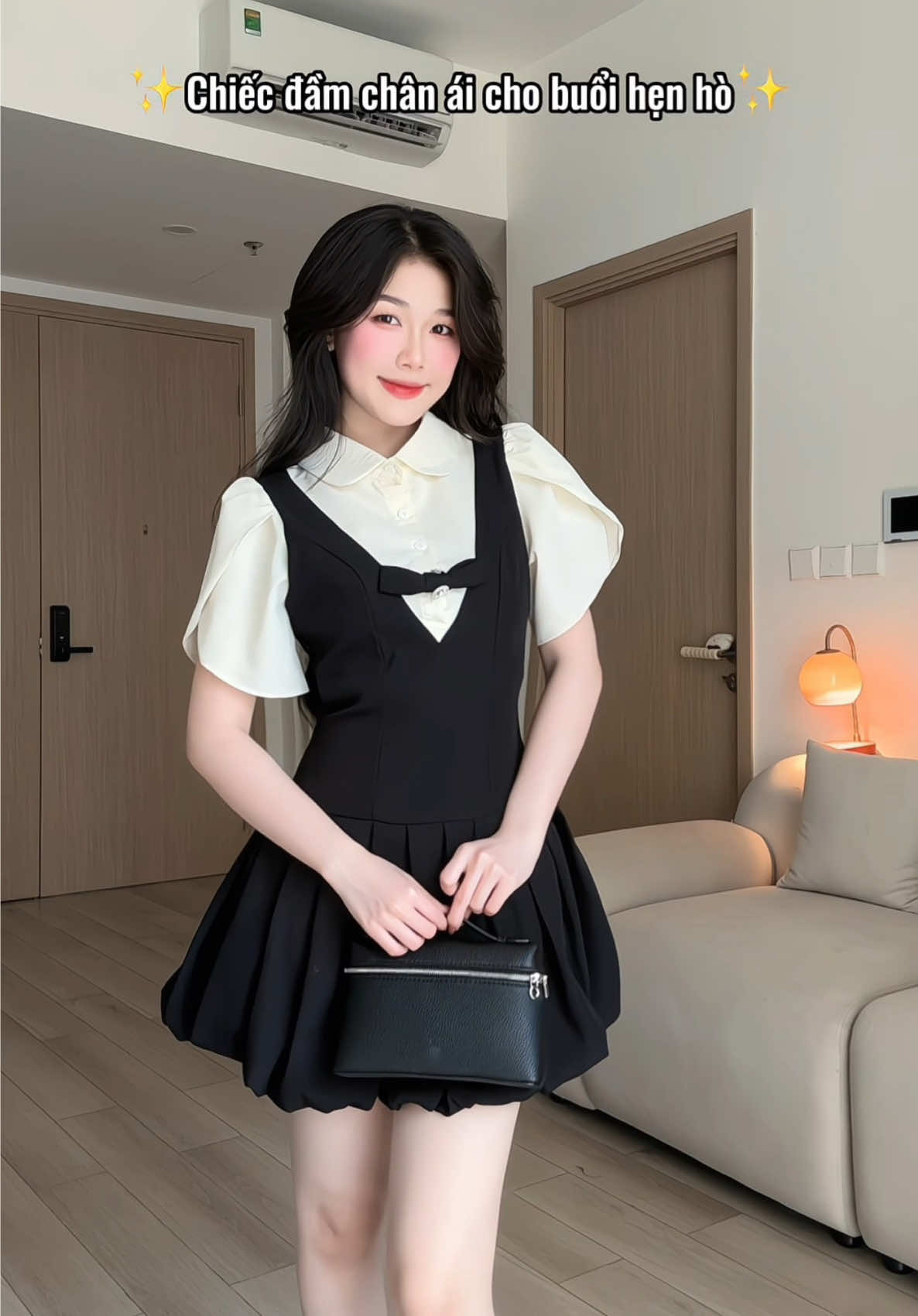 Đầm tiểu thư đi hẹn hò 🧚‍♀️ #fyp #viral #xuhuong #goclamdep #phoidoxinh #outfit 