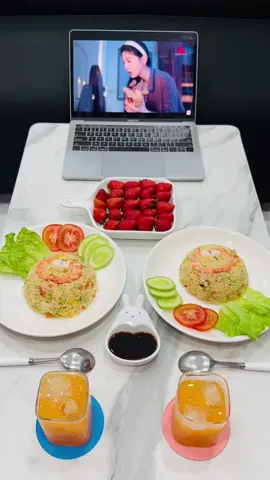 Cơm chiên hải sản đi cả nhà mình ơi! #xuhuong #viral #cooking #khichongvaobep #timelapse #comchienhaisan #comchien #comnha #mukbang 