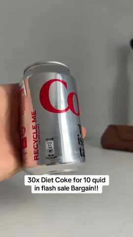 Diet Coke bargain in flash sale #flashsale #bargain #tiktokmademebuyit #dietcoke 