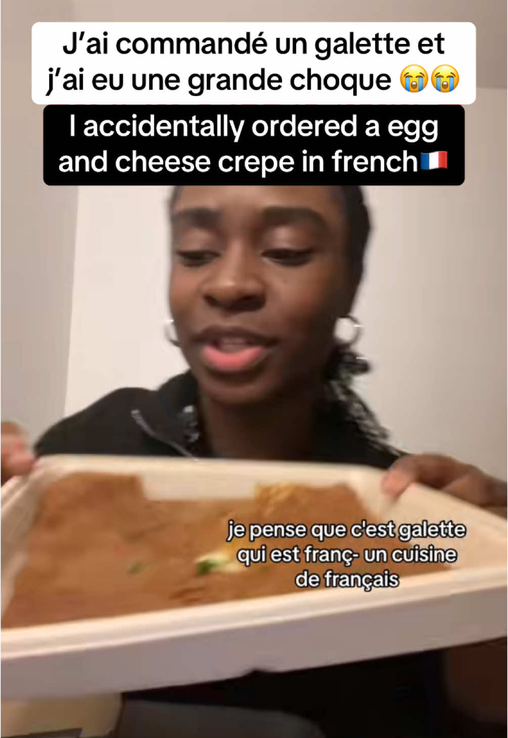 C’est pas facile parler un autre langue hein 🫠 #apprendrelefrançais #learningfrench #galette #pourtoi #fyp #onthisday 