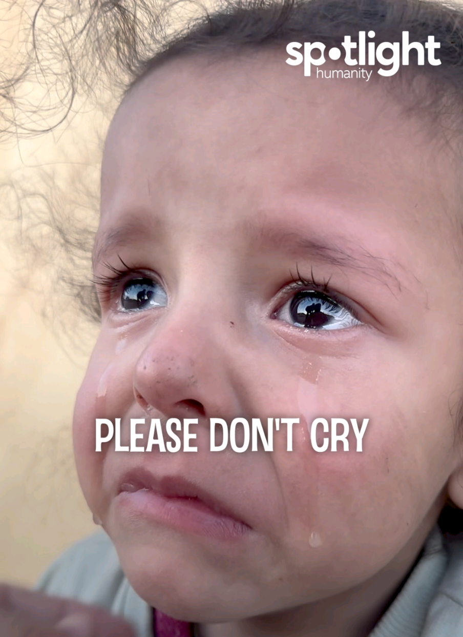 She couldn't stop her tears from falling 😔 ✅️Donate now | www.LaunchGood.com/SpotlightsAppeals #fyp #foryou #foryoupage #trending #viral #charitywork #donatenow #helpinghands #spreadkindness #humanitarianaid #supportthechildren #endpoverty #SpotlightHumanity #hopeforchange #actsofkindness