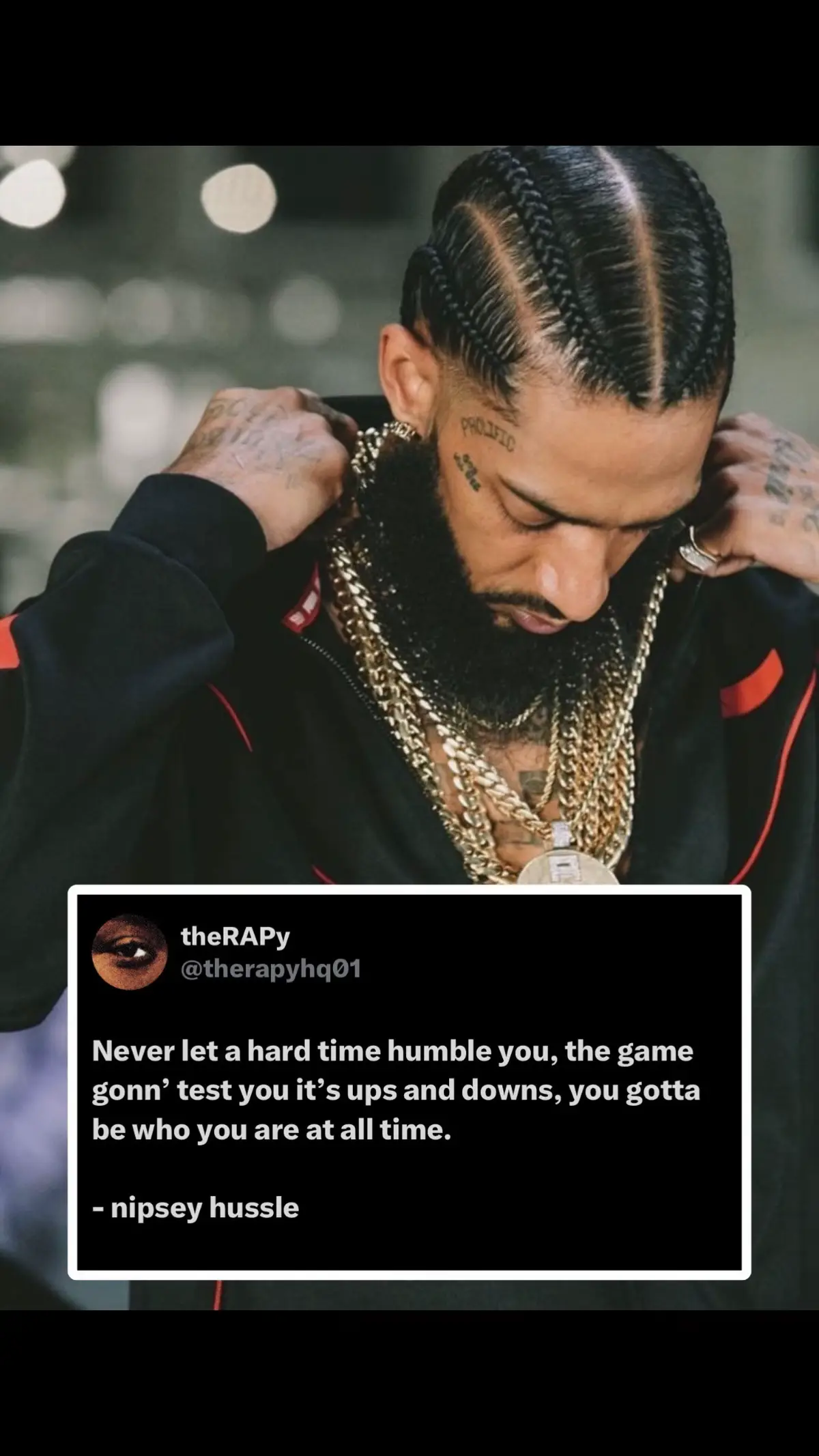 #motivation #inspirationalquotes #nipseyhussle #foryou 