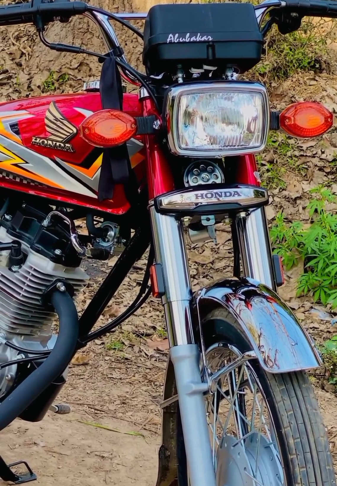 THE DREAM CAME TRUE 💭👀😍 #khokhar125 #CapCut #tiktok #foryou #foryoupage #hondalover #honda125 #2025model #saymashallah #creatorsearchinsight #look #new #125 #redhonda #dream #treanding #nevergiveup 
