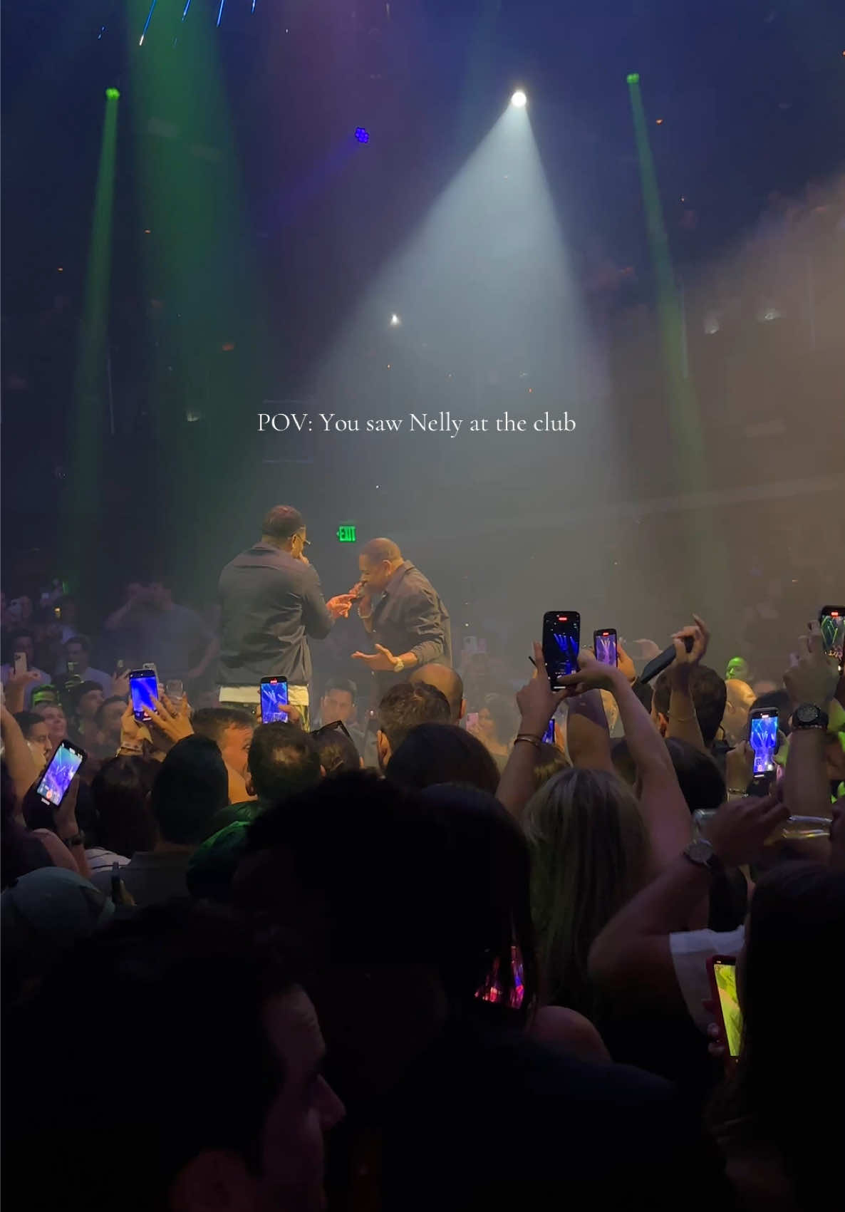 Saw Nelly at club 🪩 It was gettin hot in herre #nelly #concertcheck #hotinhere #throwbacksongs  #clubmoments 