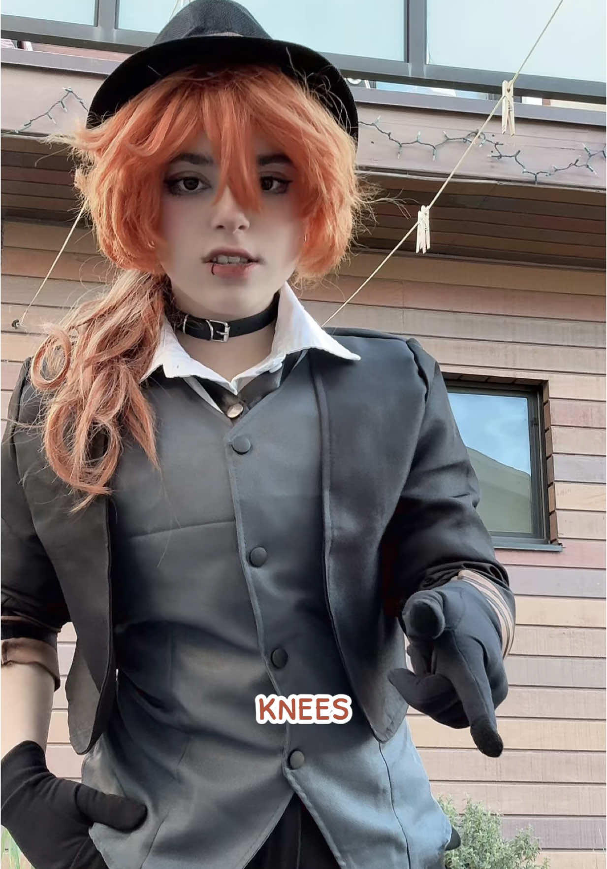 Caption.. #chuuyanakahara #chuuya #chuuyacosplay #cosplaywig #fypシ #bsd #bsdcosplay #bungostraydogs #bungoustraydogscosplay #chuuyacosplayer #fyppppppppppppppppppppppp #bungoustraydogs #idk #onyourknees #dazaiosamu #sokouku #soukoku 