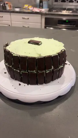 She’s one of a kind #baking #mint #andesmints #andes #chocolate #delicious 