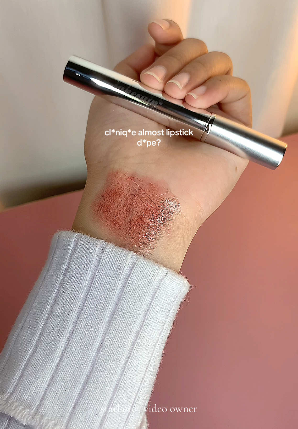 lakerain almost lipstick  #lakerain #lipstick #blackhoney #lipstain #liptint 