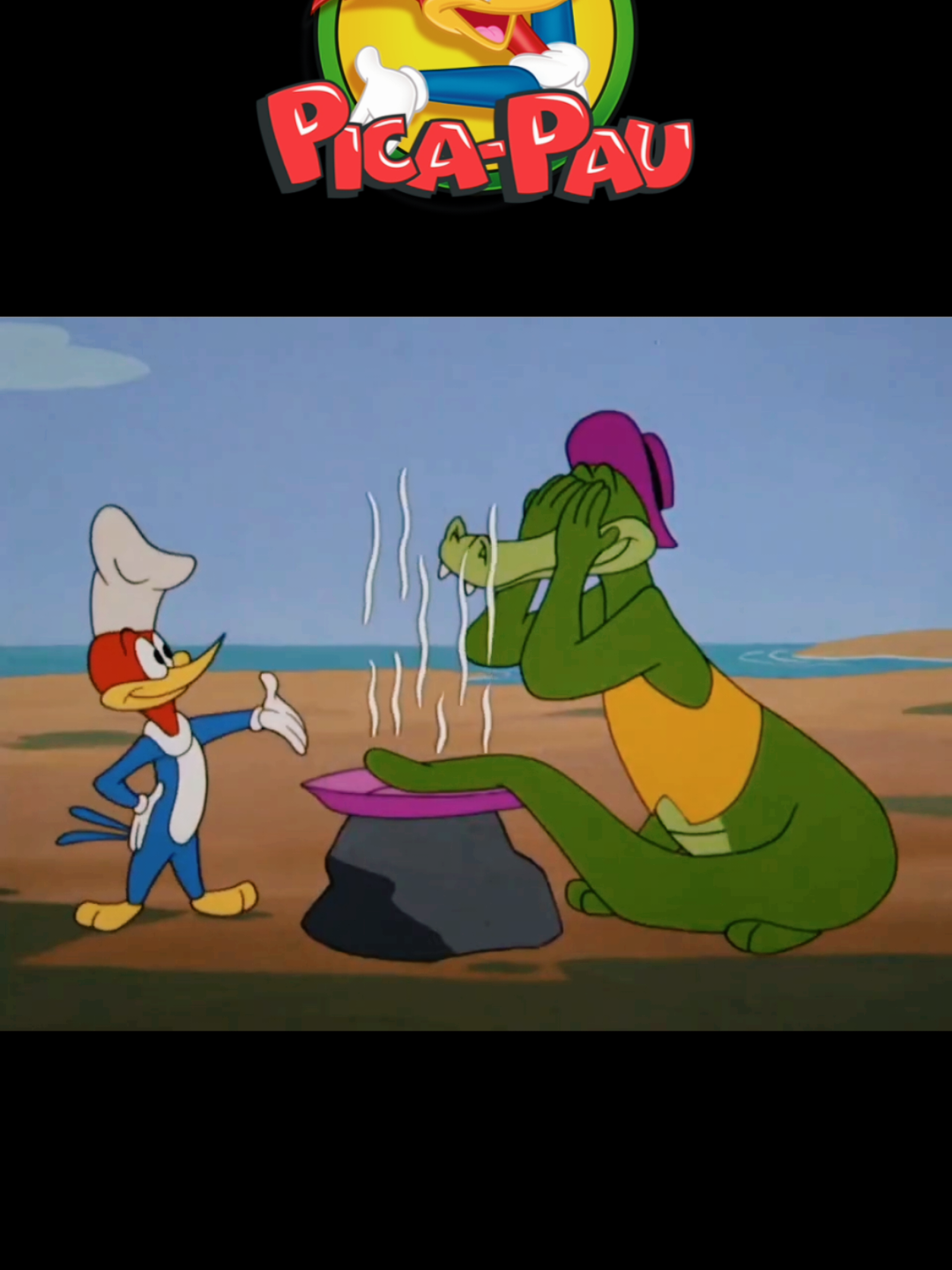 Pica-Pau: O mestre-cuca (ep.completo) Public Domain Mark 1.0  #picapau #picapauvideos #desenho 