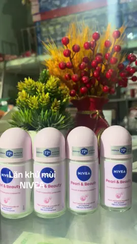 Bộ 2 lăn khử mùi NIVEA pear&Beaty dưỡng sáng da ngọc trai 50ml#khumui#sangda #xuhuong