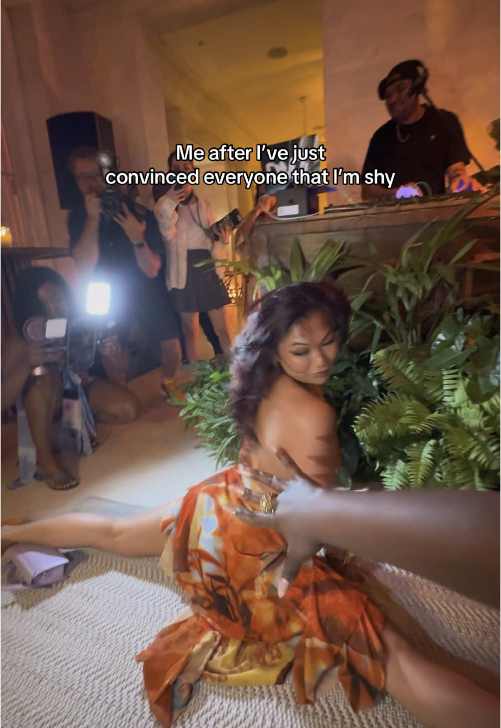 When the liquor starts tasting like ‘I wanna dance’