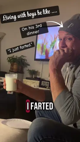 While I was posting this he made his 4th dinner! #boy #boyfriend #boymom #boymomlife #funny #fyp #trendi #fart @REX CHANEY 