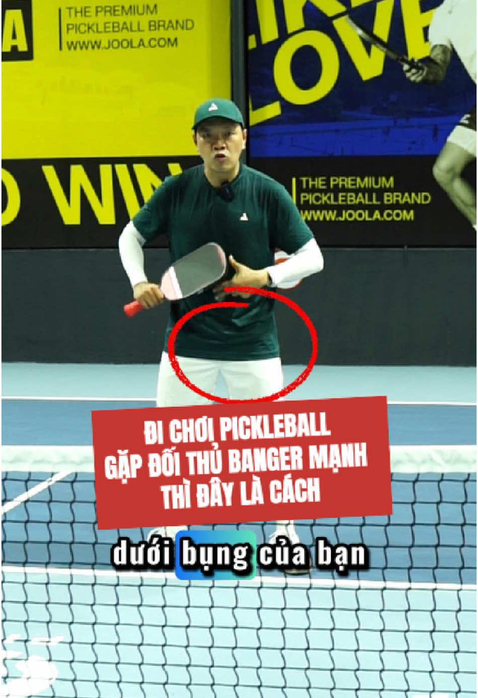 Gặp đối thủ hay chơi “Banger” và drive mạnh thì đây là cách dành cho bạn  #pickleball  #coachtaipickleball #taijoola #joola #pickleballislife  #votjoola #pickleballaddict  #huongdanpickleball 