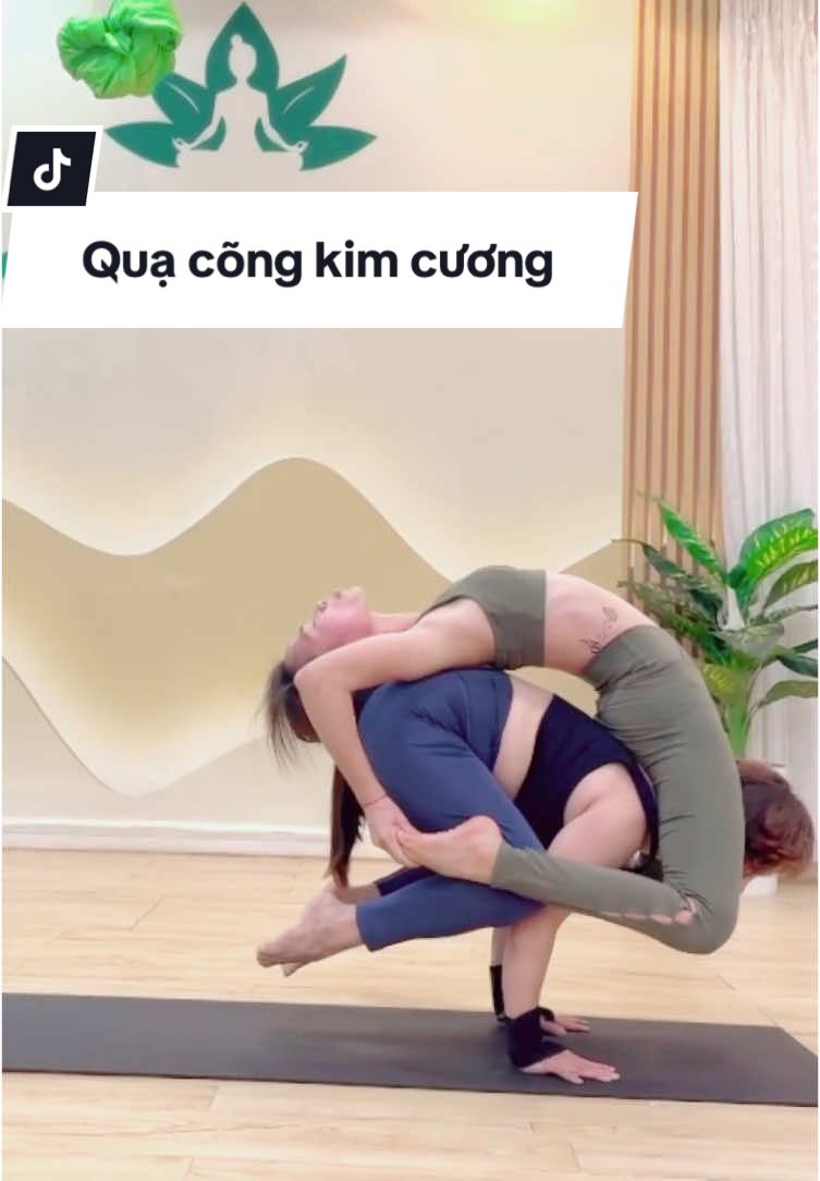 #yoga #m53 quạ cõng kim cương mà sao giống rùa 🐢 quá trời 😝