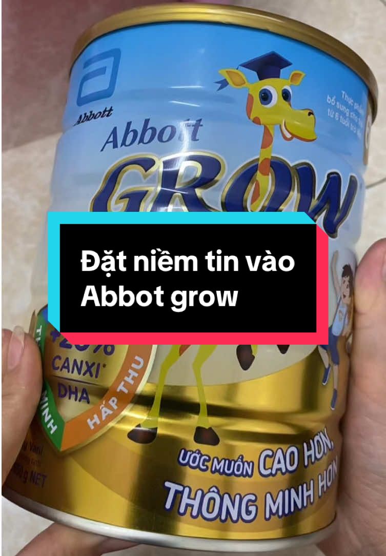 Cùng con yêu cao hơn và thông minh hơn với Abbot grow #suacongthuc #suaabbott #abbotgrow #suagrow #sữa 