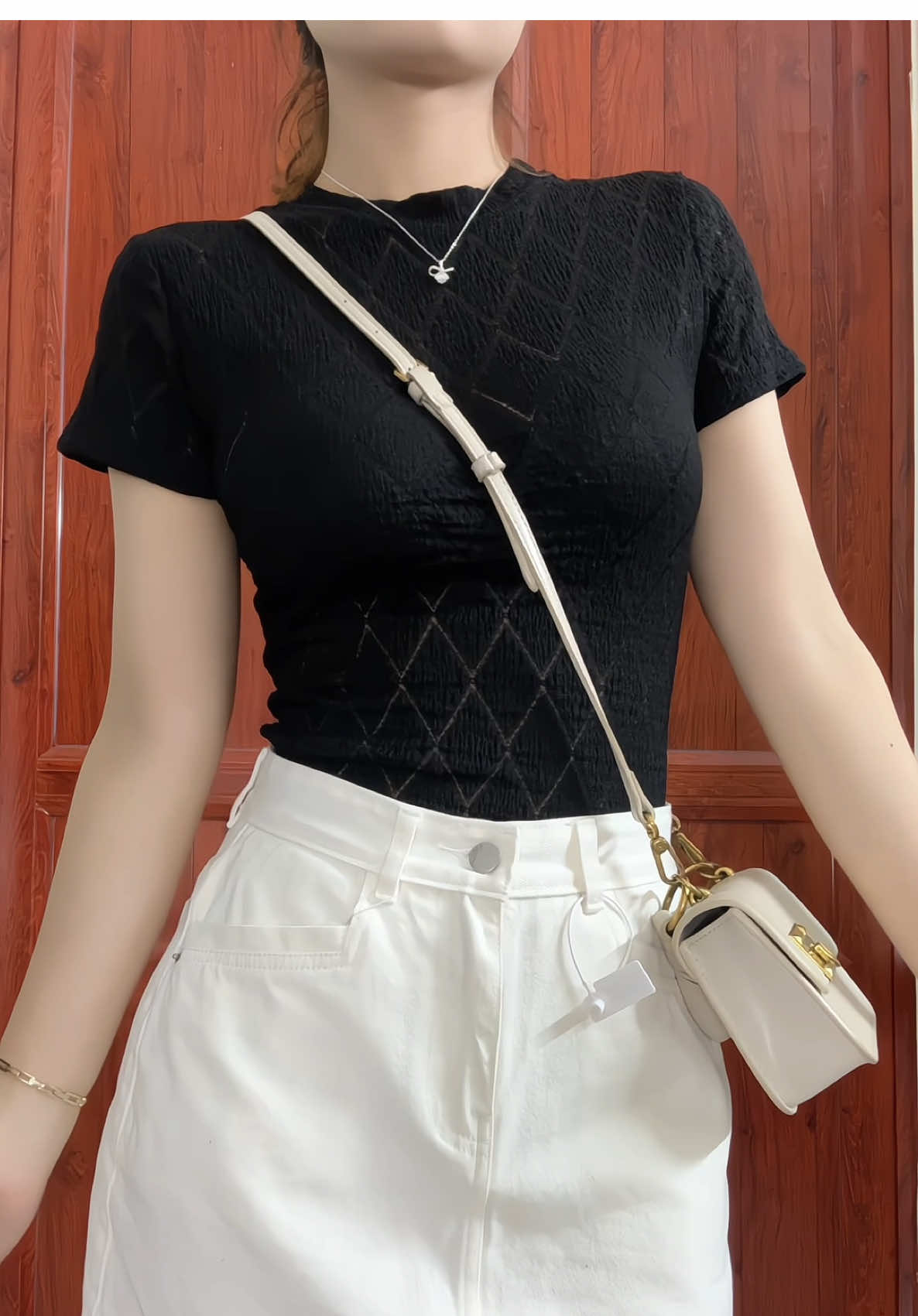 Áo thun nữ mẫu mới#xuhuong #outfit 