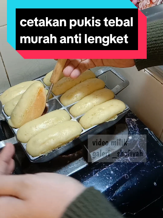 Membalas @supaetmietmii hallo kak..saya balas pakai VT yaa..yuk yang mau cetakan pukis tebal murah anti lengket bisa pesan di sini #cetakanpukis #cetakankuepukis #kuepukis #ramadanekstraseru 