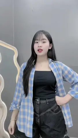 Áo Sơ Mi Caro Linen Bigsize #aosominu #aosomi #aosomibigsize #thoitrangnu #xuhuong #aobigsize 