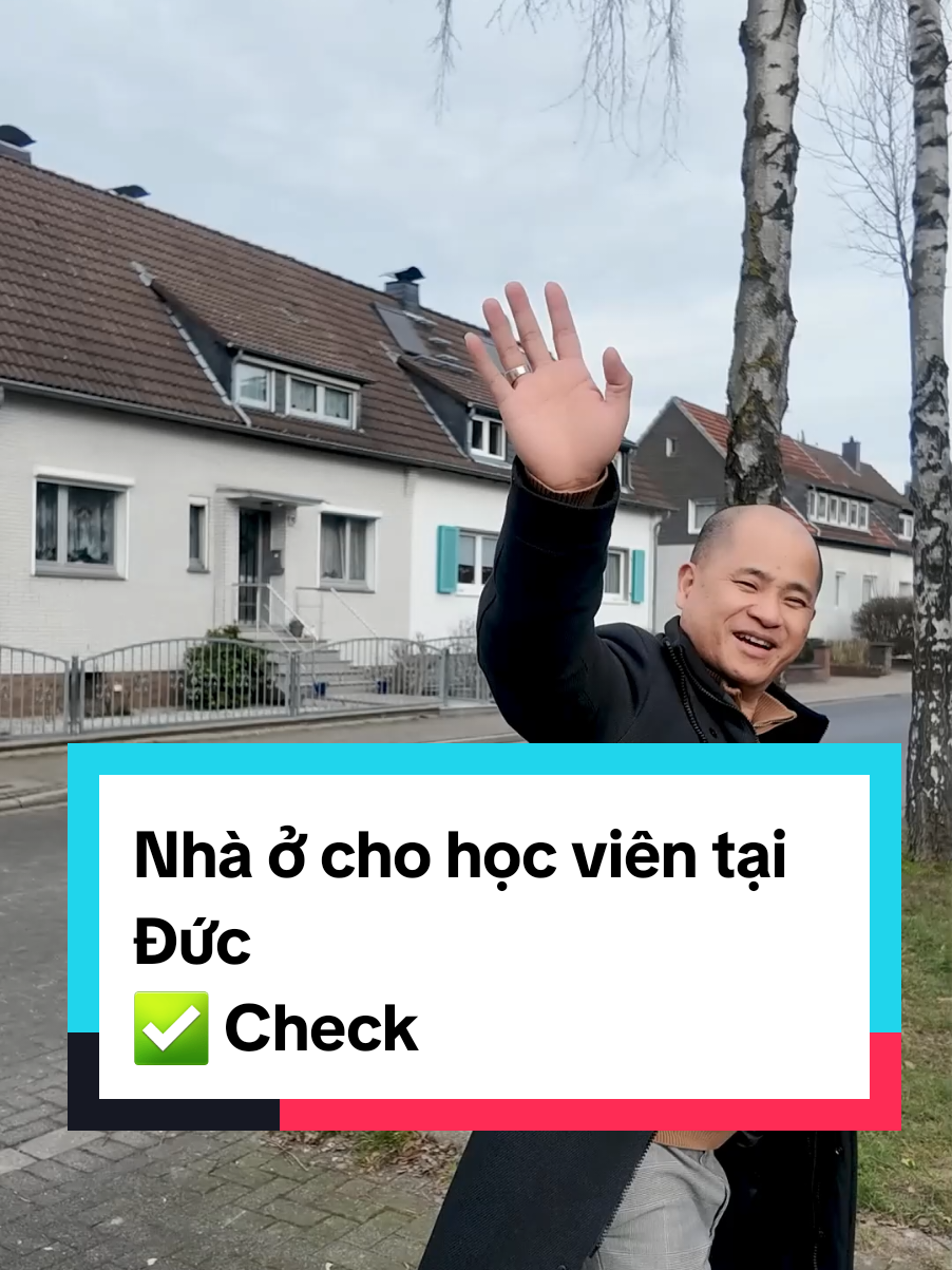 Nhà ở cách xưởng làm bánh đúng 1p đi bộ :D Có bạn nào thuê được nhà như vậy ở Đức chưa ? Vô đây xin vía lẹ lẹ 😎😎😎 #duhockeptaiduc #duhocngheduc🇩🇪🇩🇪🇩🇪🇩🇪 #vdvgroup #germany #deutschland 