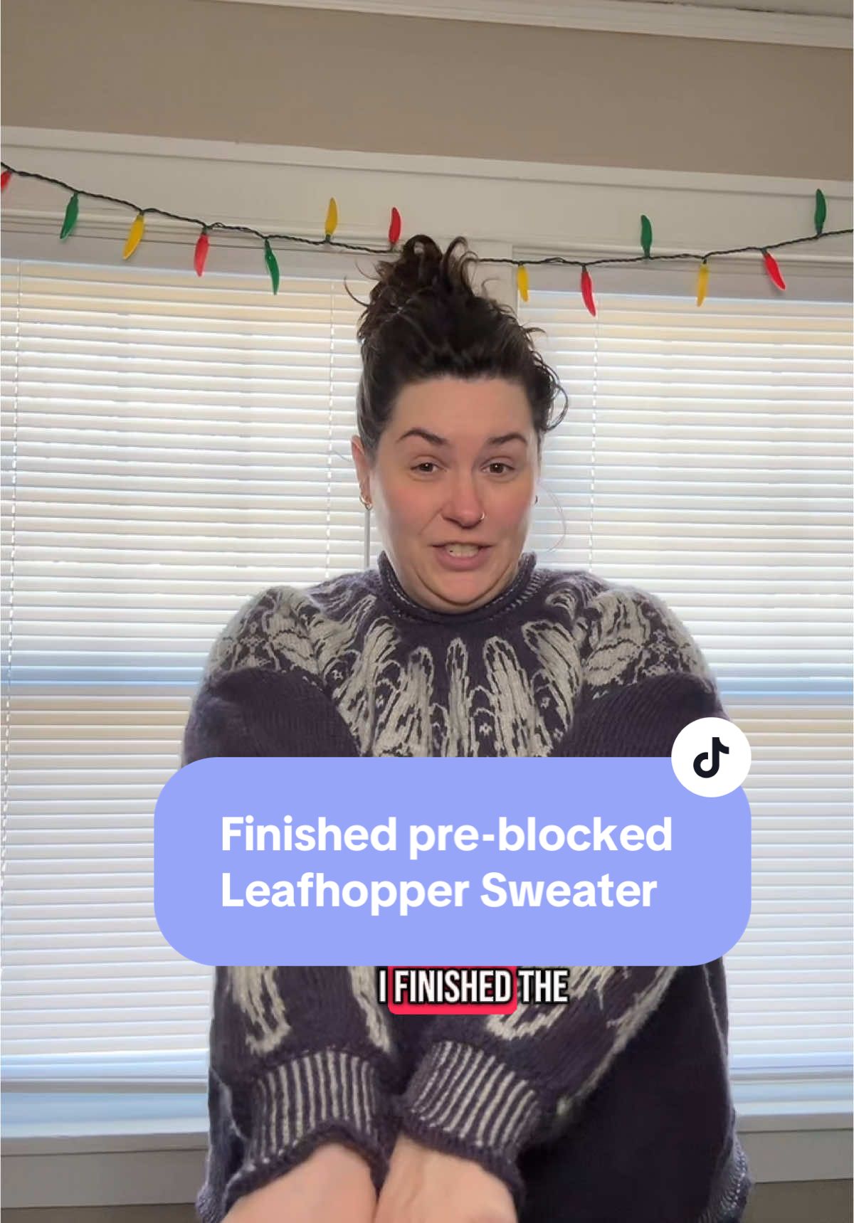 Time to block the #leafhoppersweater  Pattern by @the_leafhopper  #knitting #knitsweater #knittok #knittersoftiktok #knit