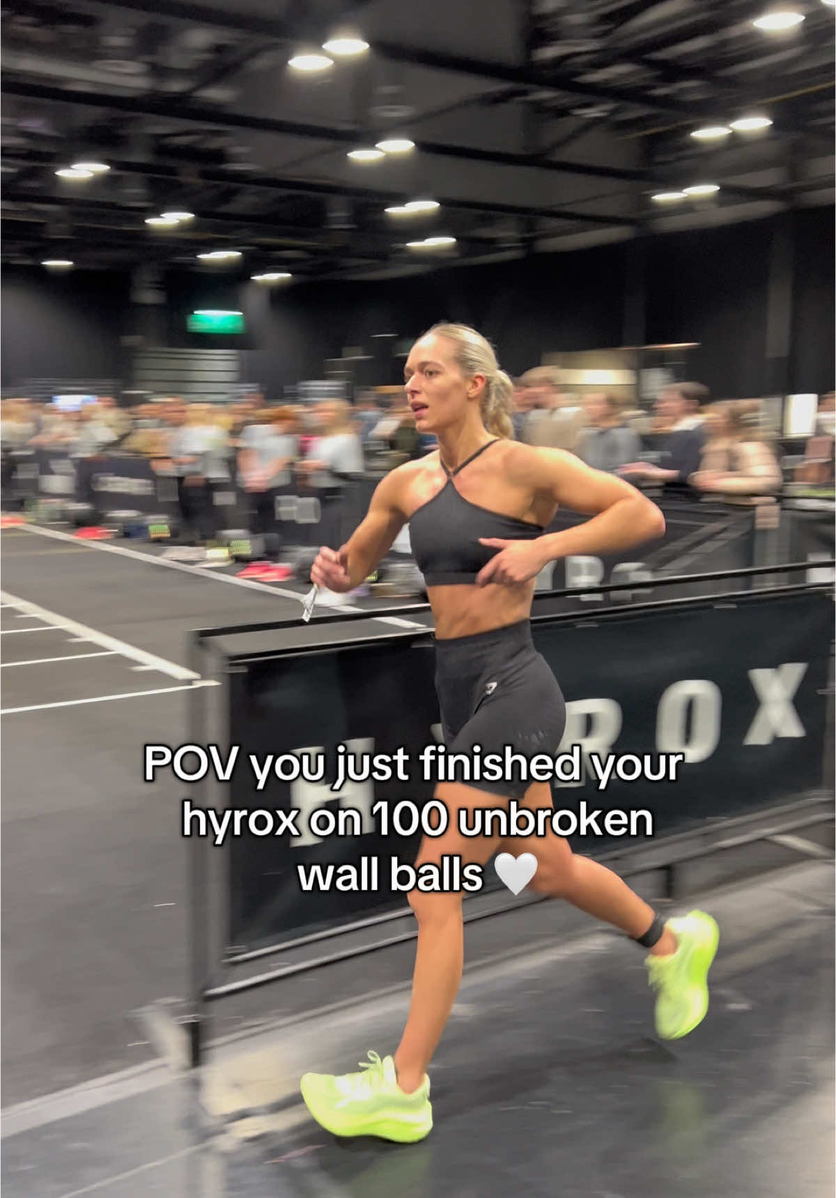The bug is hyrox and it is my kind of bug 🙏🏼🤞🏼🤍 Hyrox Glasgow open singles ✔️ 🥰 #hyrox #hyroxglasgow #fyp #GymTok #Fitness #foryoupagе #lorriedoze_fit 