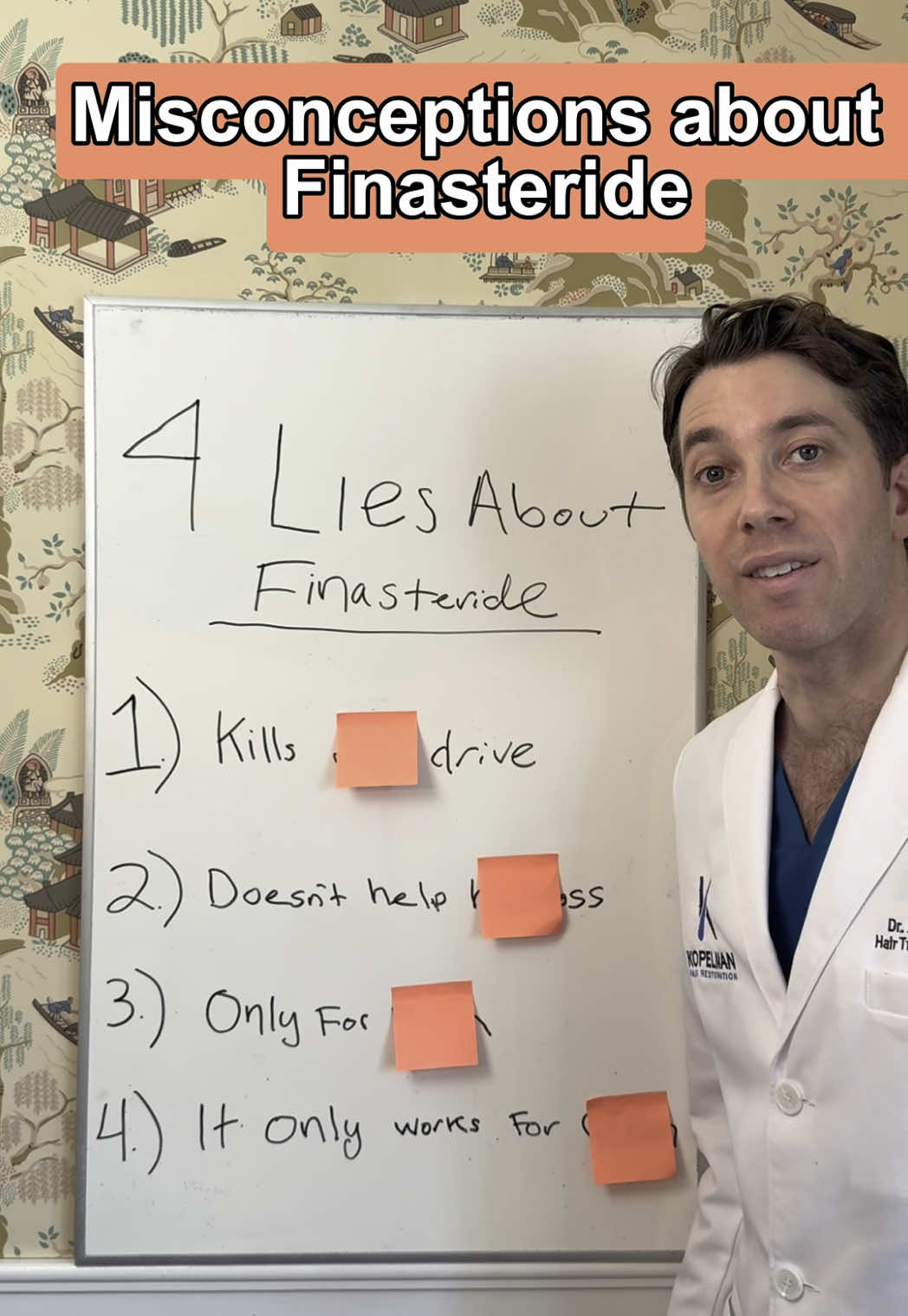 Considering Finasteride for Hair Loss? Drop “Finasteride” in the comments, and I’ll send you my free guide breaking down all the potential side effects—what’s real, what’s rare, and what you actually need to know before starting. There’s a lot of misinformation about Finasteride floating around—especially when it comes to side effects. If you’ve been on the fence because of something you heard online, you’re not alone. The problem? Most of the common warnings aren’t backed by facts, and this confusion can lead people to avoid a treatment that could genuinely help preserve and regrow their hair. Understanding how Finasteride works—and the truth about its safety profile—can help you make the best decision for your hair and your health. 📍 Offices in New York City & Palm Beach 📞 NYC: (212) 470-4076 📞 Palm Beach: (561) 803-0140 🌍 Visit: kopelmanhair.com 💻 Virtual Consultations Available Drop “Finasteride” in the comments for your free guide or visit kopelmanhair.com to book your consultation today! #FinasterideFacts #finasteride #HairLossTreatment #MalePatternBaldness #HairRestoration #HairLossSolutions #HairTransplantNYC #HairTransplantPalmBeach