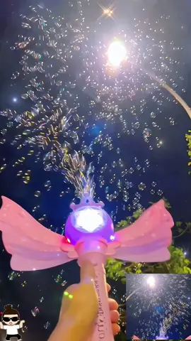 How can a princess do without a magic wand # magic wand # bubble machine # # Internet celebrity toys #good #foryou #for 