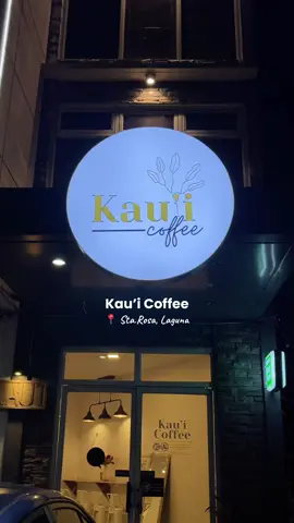 tara, kape? ☕️  📍@Kau’i Coffee Shop— Sta. Rosa, Laguna  #kauicoffee #cafe #coffeetiktok #foodtiktok #tarasasouth #fyp 