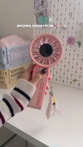 gaakan kegerahan lagi bawa kipas ini 🎀 #goojodoq #kipas #kipasmini #kipasgoojodoq 