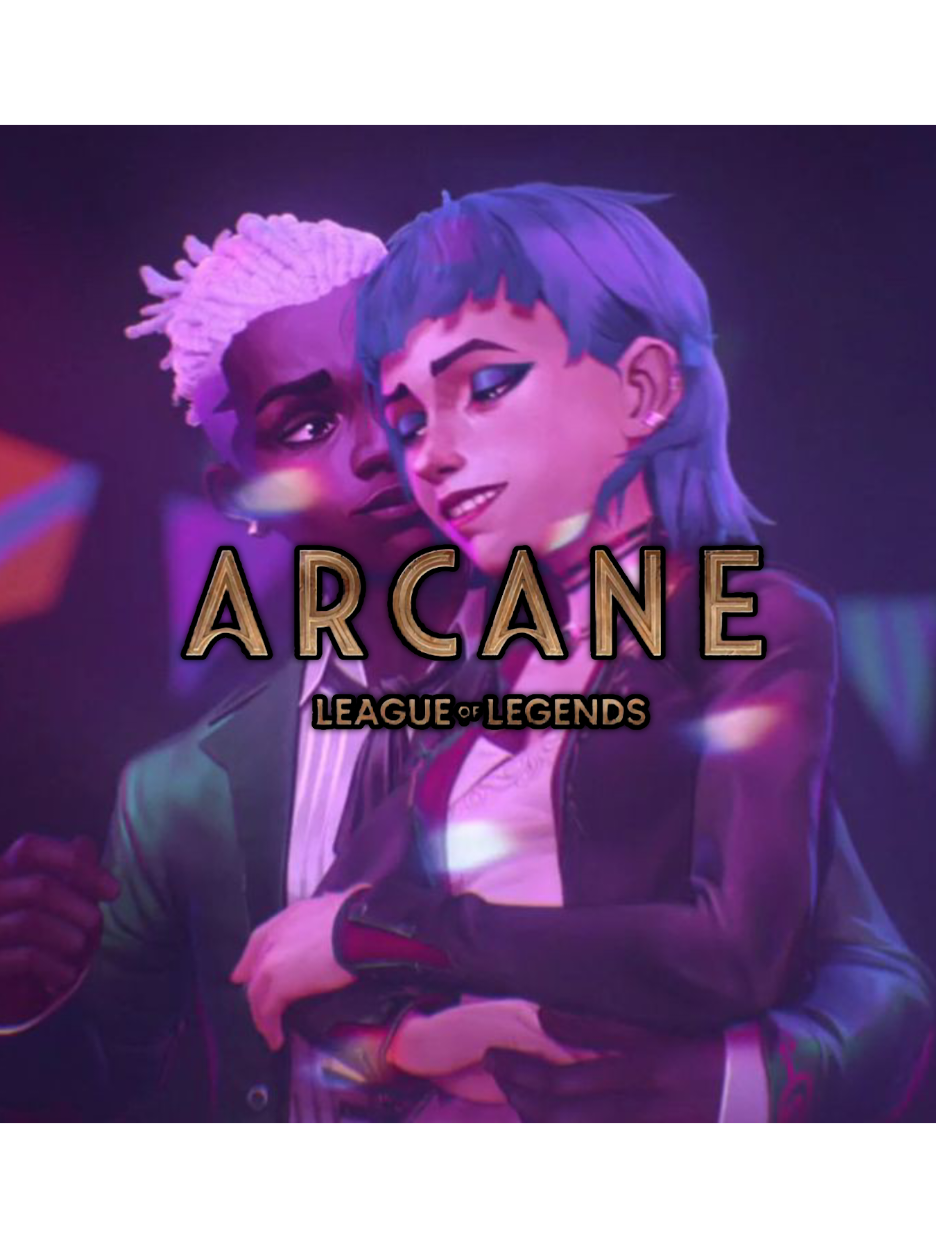── when the lovers got a lil too happy so they pull out a rooftop scene // scp: @jelloscenes // #ekko #powder #jinx #arcane #arcaneseason2 #arcaneedit #leagueoflegends  [ FAKE BLOOD , FAKE EVERYTHING ]